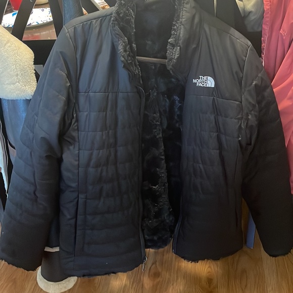 1 brown ugg coat and one black north face jacket - Picture 3 of 4